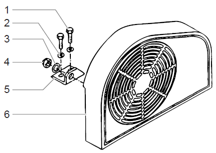 PowrLiner 6000 Belt Guard Assembly (P/N 449-352) PowrLiner 6000 Belt Guard Assembly (P/N 449-352)